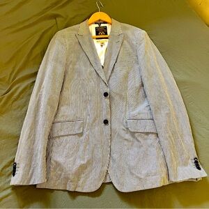 Scotch & Soda Originals Limited Edition Pinstripe Blazer - Size 50 L